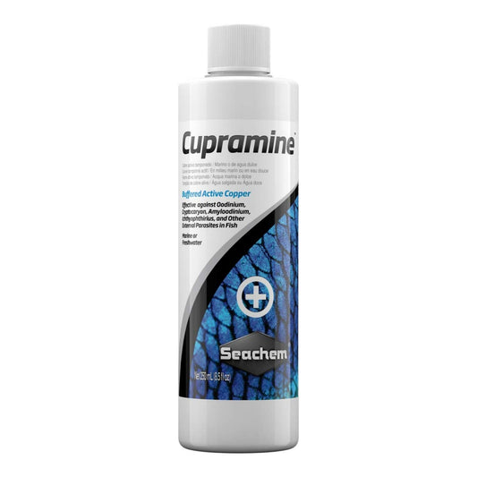 Seachem Laboratories Cupramine Copper Treatment 1ea/8.5 fl oz