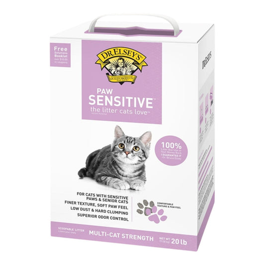 Dr. Elsey's Cat Paw Sensitive Clumping Litter 20Lbs