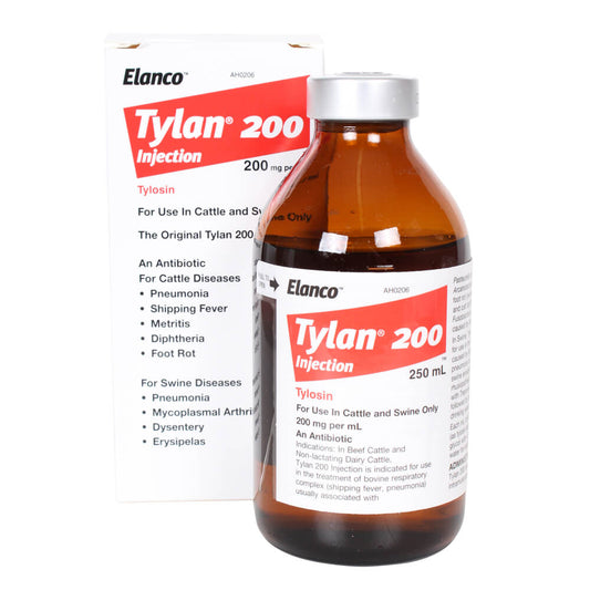 Rx Tylan 200 Injection 200 mg x 250 mL