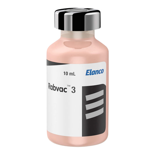 Rx RabVac 3 10ml killed rabies w/o Tags