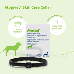 Atopivet Skin Care Collar, 29" Collar, >22lbs