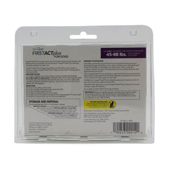 طعام TevraPet FirstAct Plus للكلاب من وزن 45 إلى 88 رطلاً، إمداد لمدة 3 أشهر
