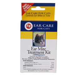R-7M Ear Mite Treatment Kit for Cats 1 oz