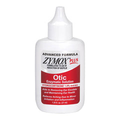Zymox Advanced Formula PLUS Otic-Hydrocortisone 1.25 oz Bottle