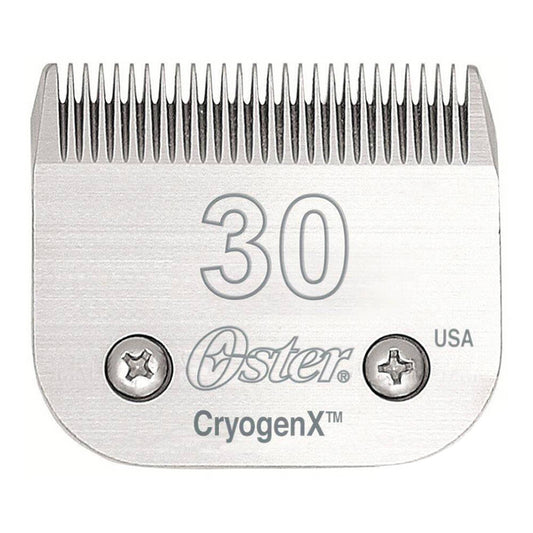 Cuchilla Oster CryogenX tamaño 30 para usar con las máquinas de cortar pelo A5 y PowerPro.