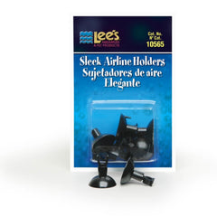 Lee's Aquarium & Pet Products Sleek Airline Holders Black, 1ea/6 ct