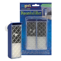 Lee's Aquarium & Pet Products Discard-A-Filter Blue, 1ea/2 pk