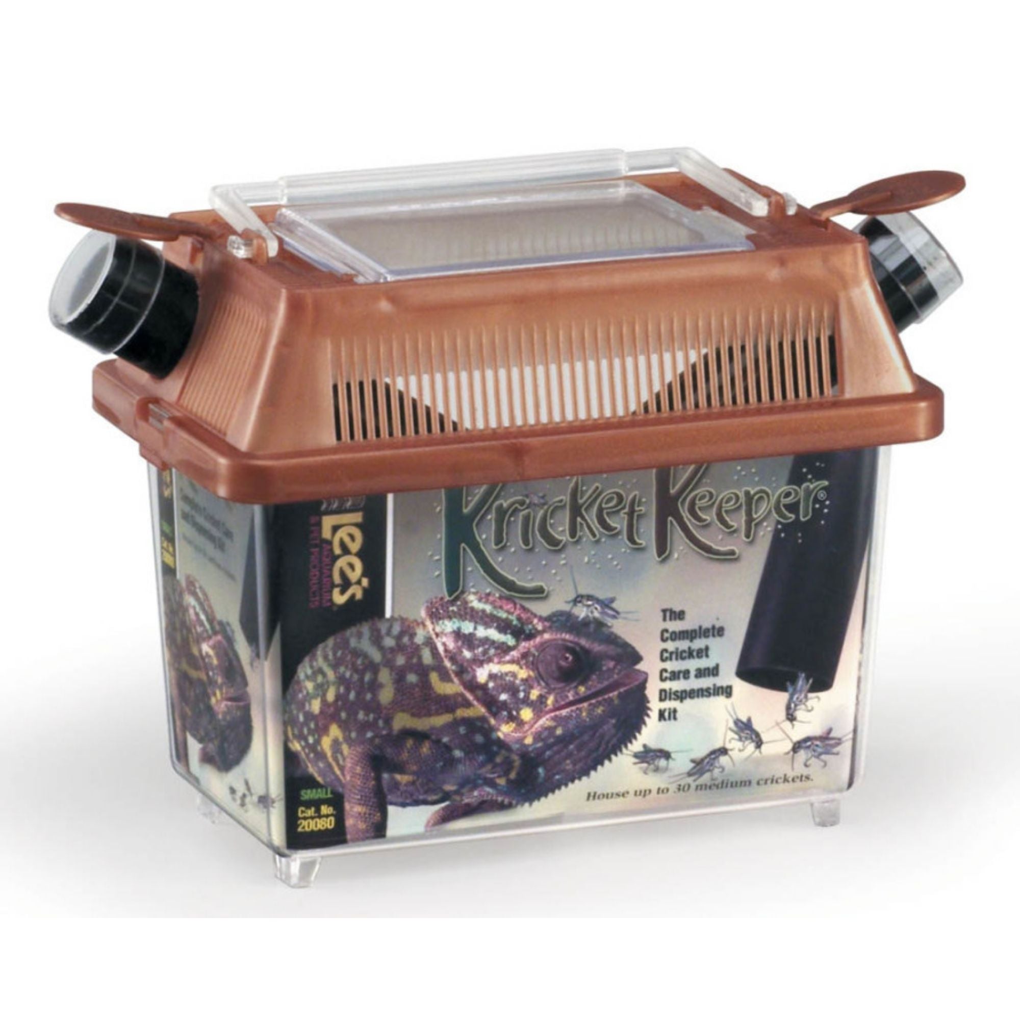 Lee's Aquarium & Pet Products Kricket Keeper Brown, 1ea/SM