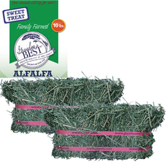 Grandpa's Best Alfalfa Hay Bale, 10 lbs