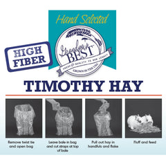Grandpa's Best Timothy Hay Bale, 5 lbs
