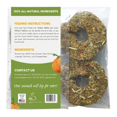 Grandpa's Best Whisker Nibblers Pumpkin Rose Petal Treats