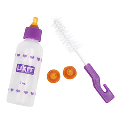 Lixit Bottle Nursing Kit, Baby Animal -2 oz