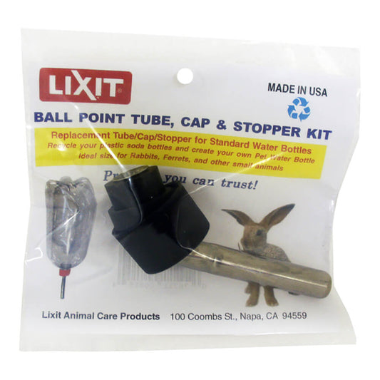 Kit de tapón y tapa para tubo con punta de bola Lixit