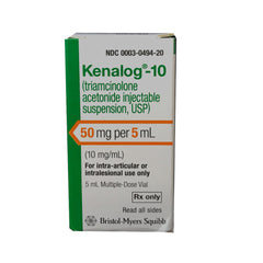 Rx Kenalog Inj 10mg/ml x 5ml injectable