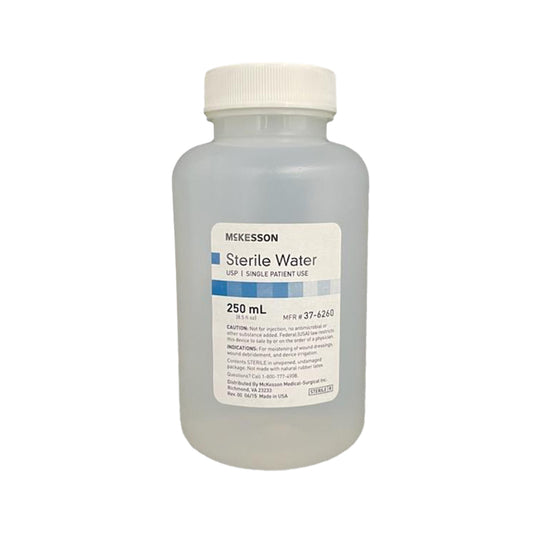 Rx Sterile Water for Irrigation x 250 ml bottle