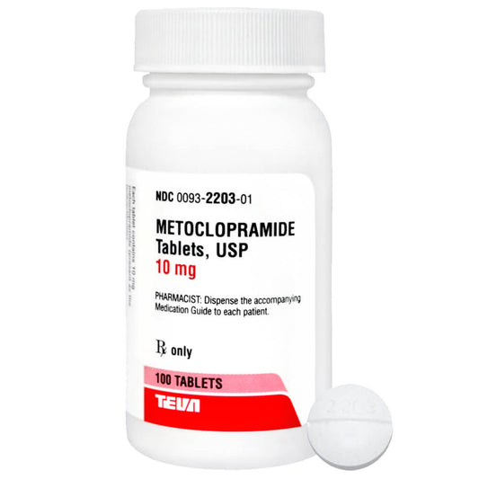 Rx Metoclopramide 10 mg x 100 tablets