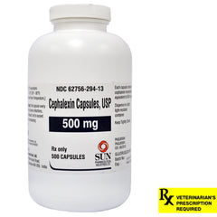 Rx Cephalexin 500mg x 500 capsules
