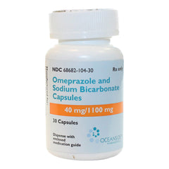 Rx Omeprazole and Sodium Bicarbonate Capsules 40/1100mg, 30ct