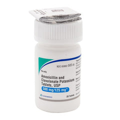 Amoxicilina Clavilo Pot 500/125 mg, 20 comprimidos