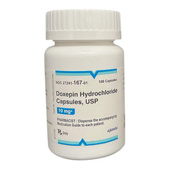 Rx Doxepin 10mg, 100ct