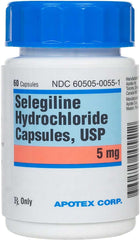 Rx Selegiline Hydrochloride Capsules 5 mg 60 Ct
