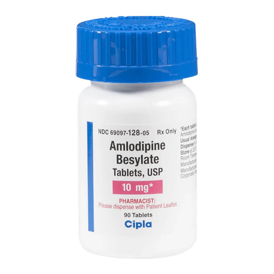 Rx Amlodipine 10mg tablet 90 ct
