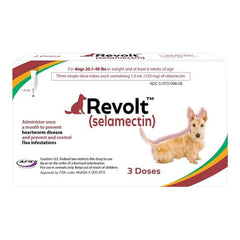 Rx Revolt (selamectin) Dog 20.1-40 lbs 3pk