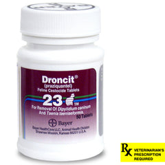 Rx Droncit for Cats 23 mg x 50 tablets