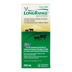 Rx LongRange ERI Injectible Dewormer, 250ml