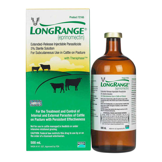 Rx LongRange ERI Injectible Dewormer, 500ml