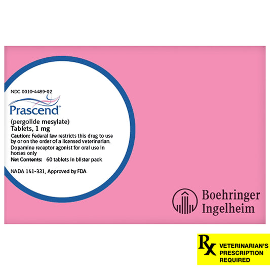 Rx Prascend 1 mg x 60 tablets