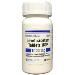 Rx Levetiracetam, 1000 mg x 60 Tablets