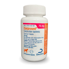 Rx Carprovet Flavored Tablets 75 mg, 60 ct