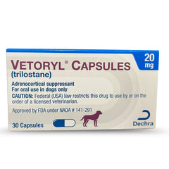 Rx Vetoryl 20 mg x 30 cápsulas