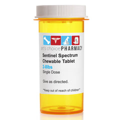 Rx Sentinel Spectrum Chews 2-8lbs x 1 tablet