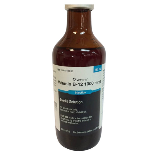 Rx Vitamin B-12 injectable 1000MCG x 250ml