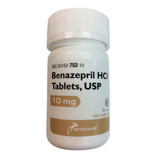 Rx Benazepril 10mg x100 tablets
