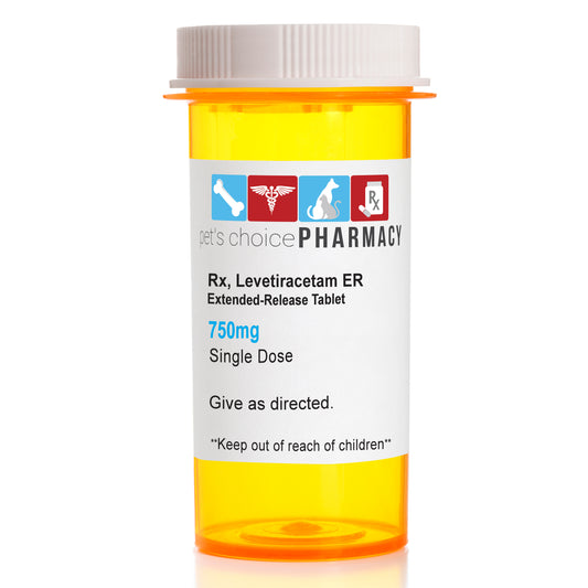 Rx Levetiracetam ER Tabs 750mg, Single Tablet