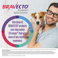 Rx Bravecto top Dog 112.5mg 4.4-9.9lbs x 1 tube