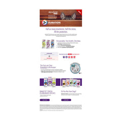 Rx Bravecto Plus Topical Cat 13.8-27.5lbs x 1 tube