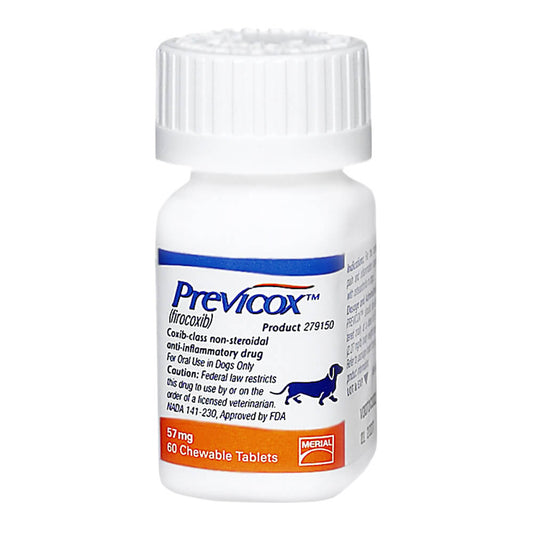 Rx Previcox 57 mg x 60 tablets