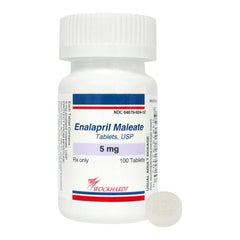Rx Enalapril Tablets 5 mg x 100 ct