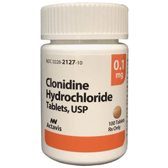 Rx Clonidine 0.1 mg x 100 tablets
