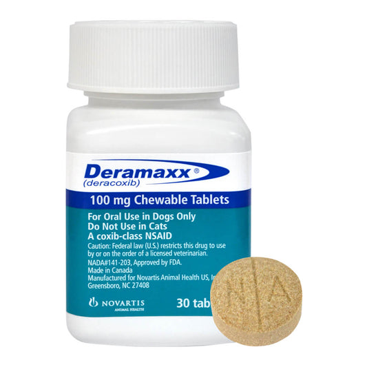 Rx Deramaxx 100mg x 30 tablets