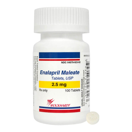 Rx Enalapril Tablets 2.5 mg x 100 ct