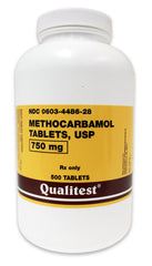 Rx Methocarbamol 750mg x 500 tablets