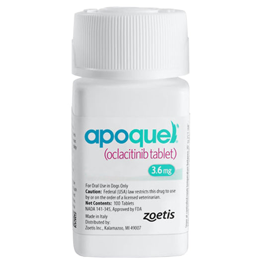 Rx Apoquel 3.6mg x 30 tablets