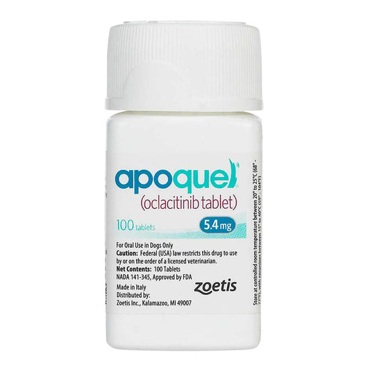 دواء أبوكويل Rx Apoquel 5.4 ملغ × 100 قرص