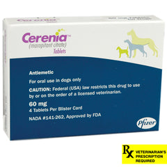 Cerenia Rx, 60 mg x 4 comprimidos