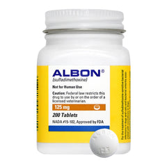 Rx Albon 125mg x 200 tablets